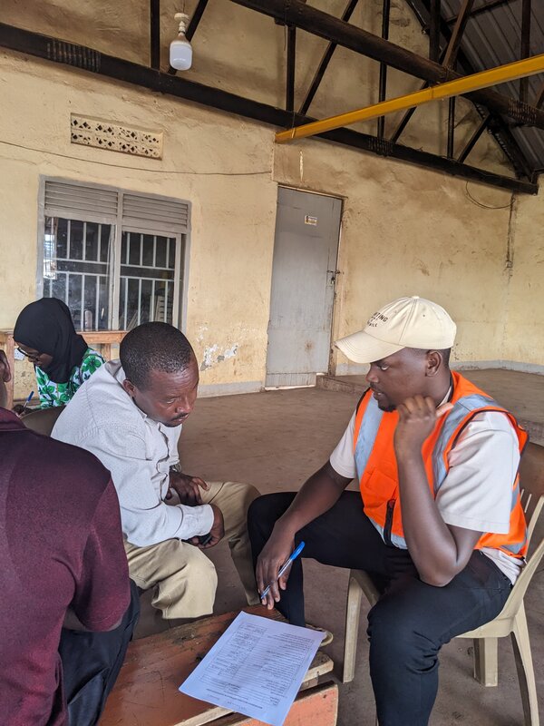 Administering questionnaire